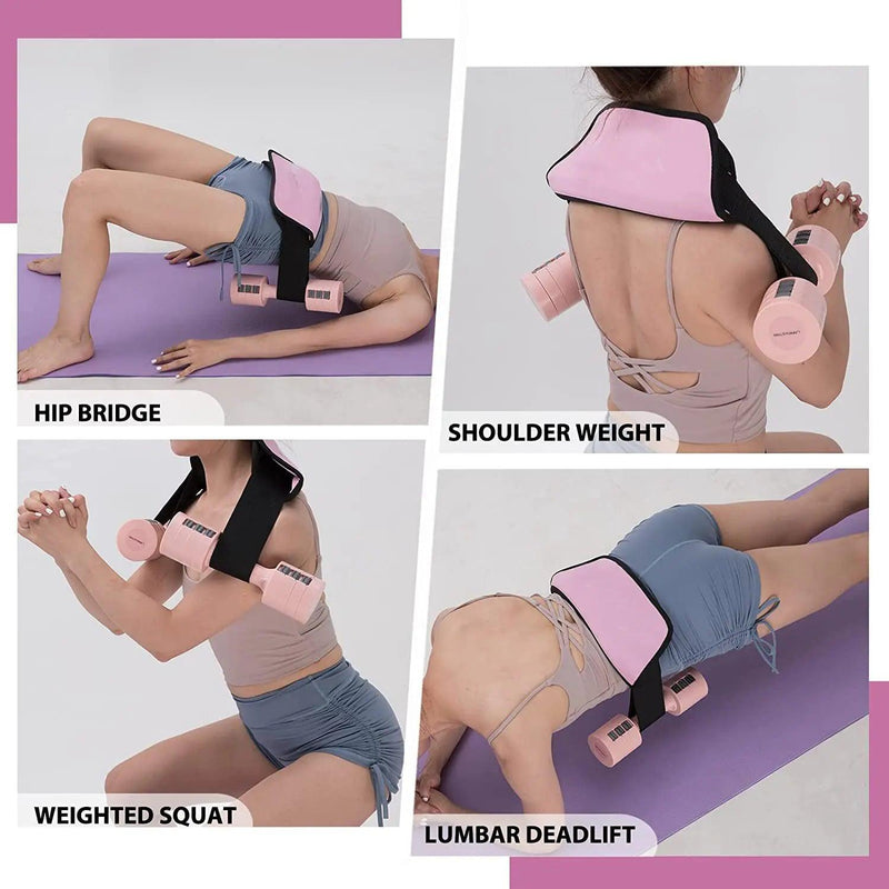 Hip Thrust Belt Glute Bridge Pad - FortitudeActivewear