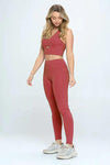 Two Piece Activewear Set with Cut-Out Detail - FortitudeActivewear