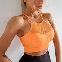 Cross Back Wirefree Removable Cups Sport Bra - FortitudeActivewear