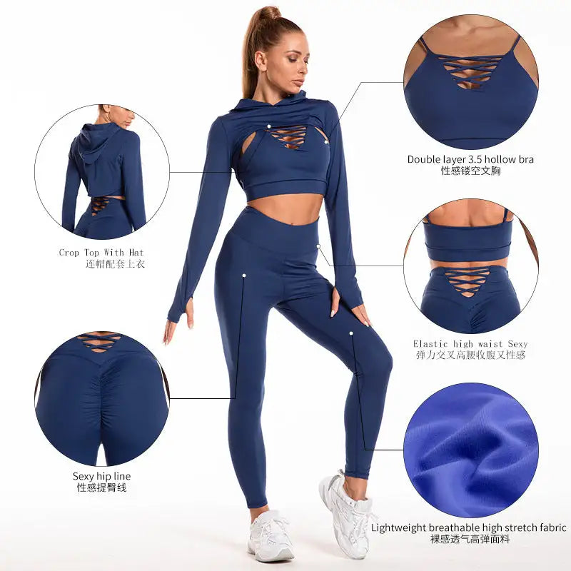 Seamless Fitness Leggings - FortitudeActivewear