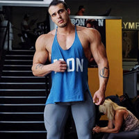 Men's Athletic Printed Gym Workout Bodybuilding Tank Tops - FortitudeActivewear