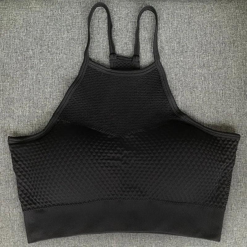 Cross Back Wirefree Removable Cups Sport Bra - FortitudeActivewear