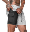 Mens 2 in 1 Fitness Running Shorts - FortitudeActivewear