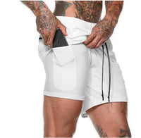 Mens 2 in 1 Fitness Running Shorts - FortitudeActivewear