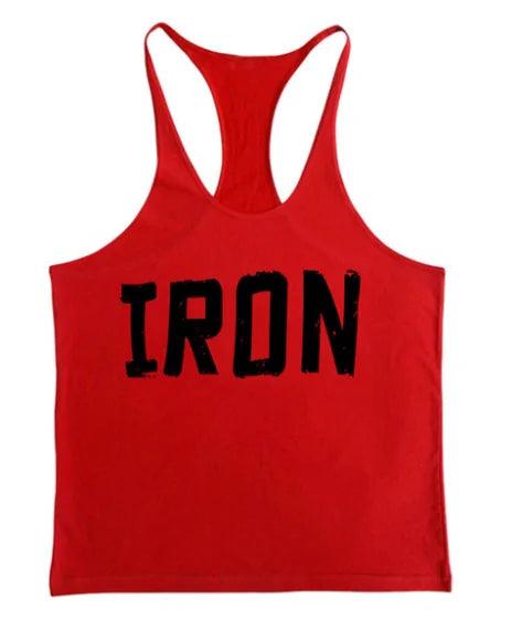 Men's Athletic Printed Gym Workout Bodybuilding Tank Tops - FortitudeActivewear