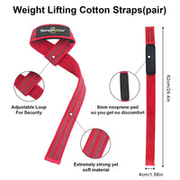 Gym Wrist Straps - FortitudeActivewear