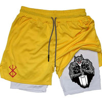 Anime Berserk Quick Dry Performance Multiple Pockets Sports Short - FortitudeActivewear